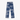 Jeans LV Blue Pixel Patchwork