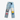 Jeans Indigo Patchwork