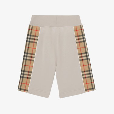Short Check Trim Cotton