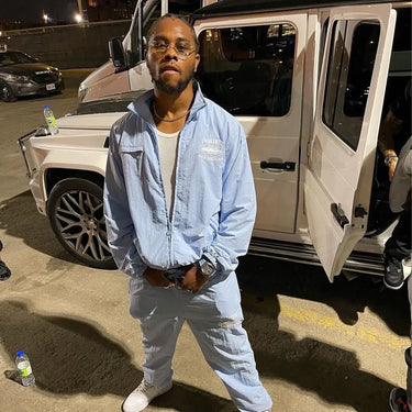 Set Corteiz Shukushuku Tracksuit Baby Blue