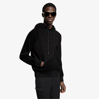 Hoodie LV Graphic Jacquard