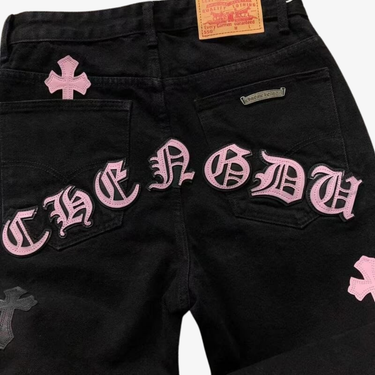 Jeans CH Cross Patch Fleurknee