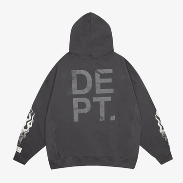 Hoodie Flame Grafite