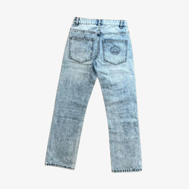 Jeans Indigo Patchwork