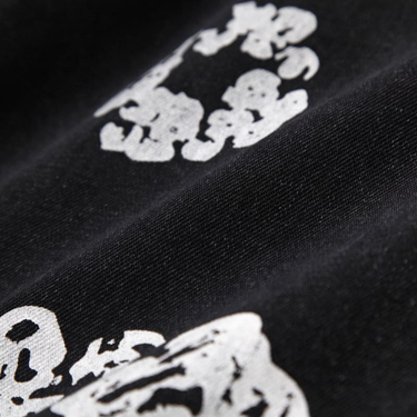 Pants Cotton Wreath Jeans Black