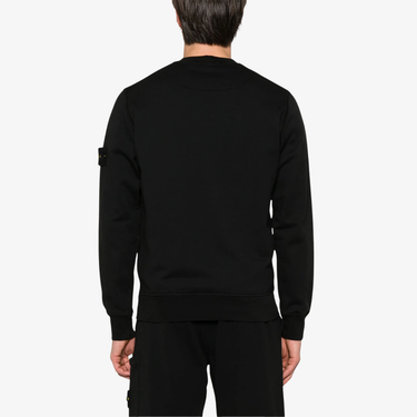 Sweatshirt with logo patch