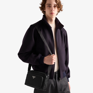 Bag PD Saffiano leather shoulder bag