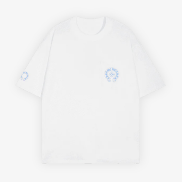 T-Shirt Triple Cross Logo White