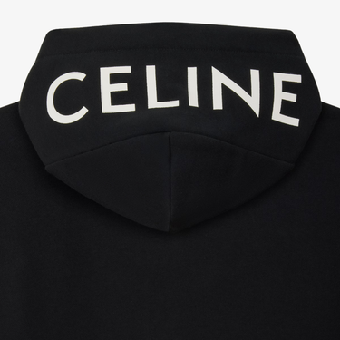 Hoodie Zipped in Cotton Fleece