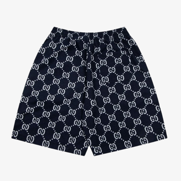 Shorts GC Monogram Stripe Navy GC056
