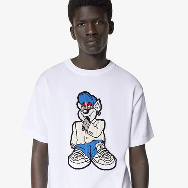 T-shirt LV Graphic Short-Sleeved Knitwear Optical