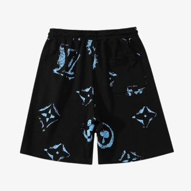 Shorts LV Splatter Monogram