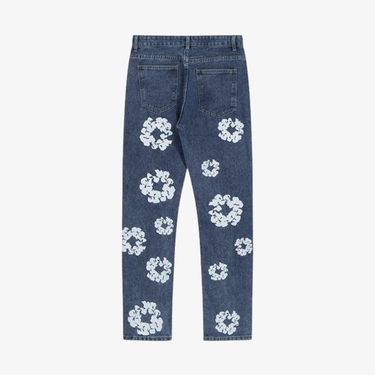 Jeans Floral Print