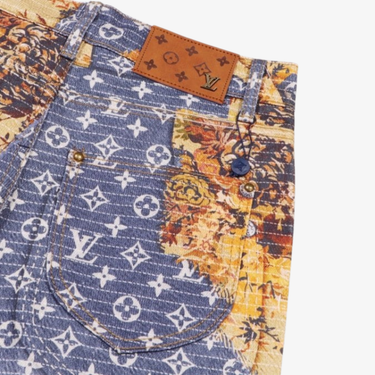 LV Floral Monogram Jeans