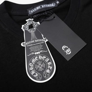 T-Shirt Triple Cross Logo Black