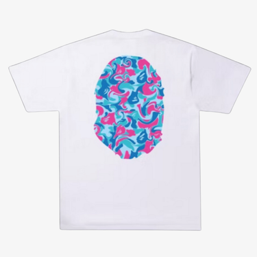 T-Shirt Marmor-Camo Groß