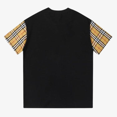 T-shirt Vintage Check Sleeve