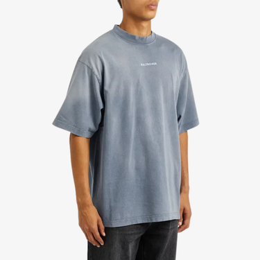 T-Shirt Embroidered Washed