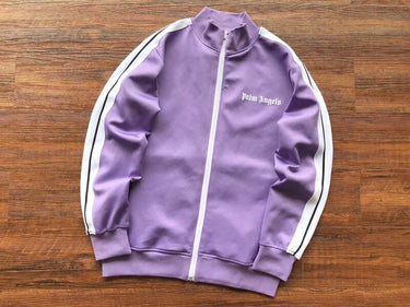 Set Palm Angels Logo Tracksuit Lilac